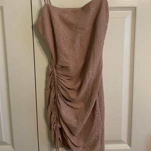 Windsor pink sparkly mini dress